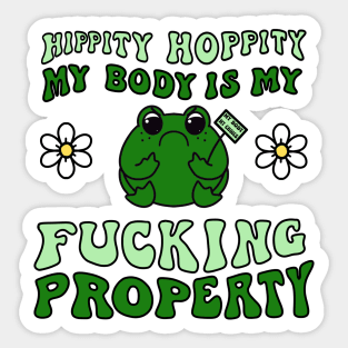 Hippity, Hoppity. Sticker